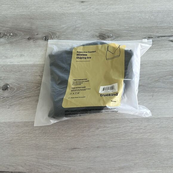 Truekind Supportive Comfort‎ Wireless Shaping Bra - 4X Black NWT - Picture 5 of 5